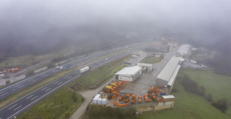 Bolu Dağı'nda Kış Hazırlıkları Tamamlandı