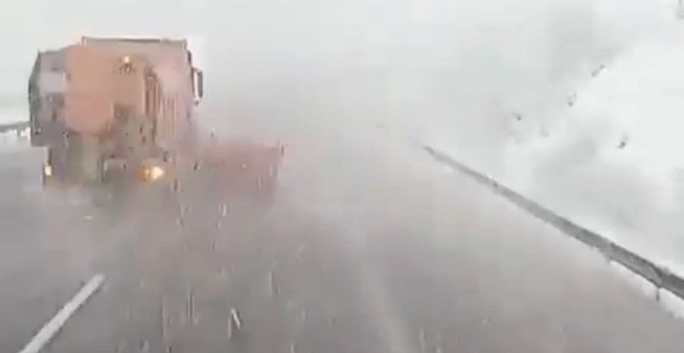 Bolu Dörtdivan'da Yoğun Kar Yağışı ve Otoyol Etkileri