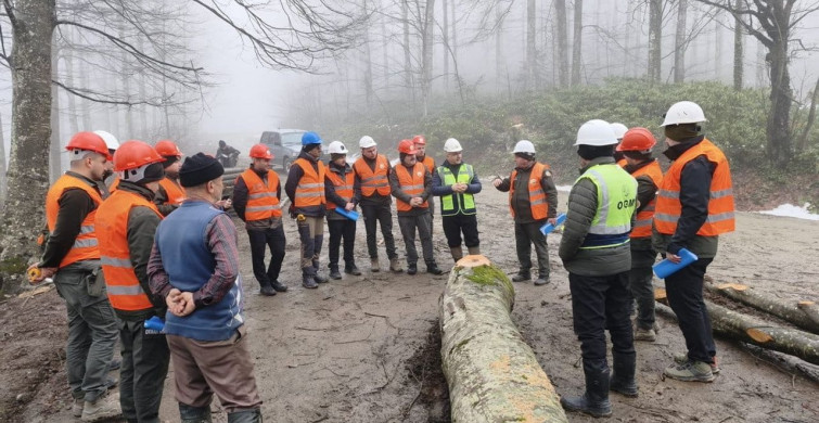 Bolu Orman Bölge Müdürlüğü'nden Üretim ve Güvenlik Tatbikatı