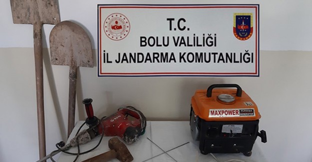 Bolu'da Kaçak Kazı Operasyonu: 6 Gözaltı