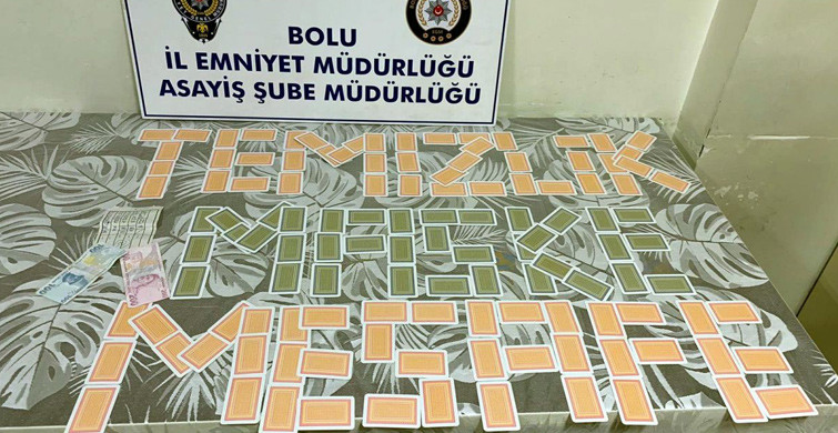 Bolu'da Kumar Oynayan 6 Kişiye 12 bin 600 Lira Ceza