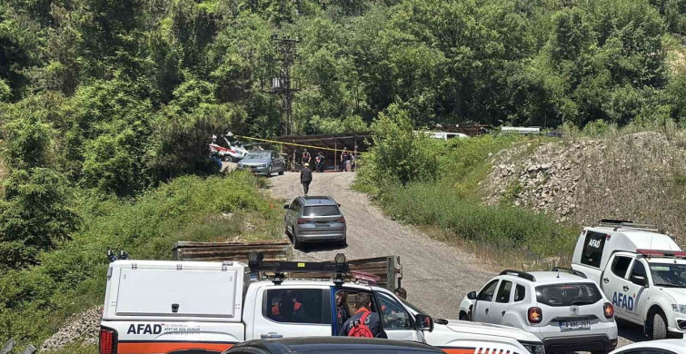 Bolu'da maden göçüğünde 12 saat geride kaldı