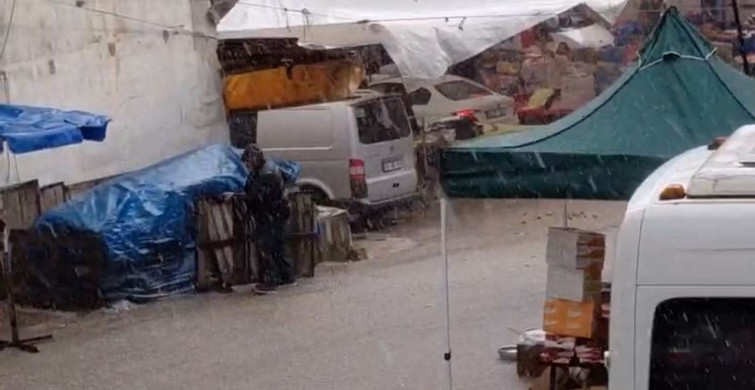 Bolu'da Sağanak Yağış Hayatı Etkiledi