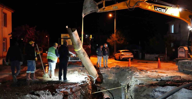 Bolu'da Su Altyapısı Yenileniyor