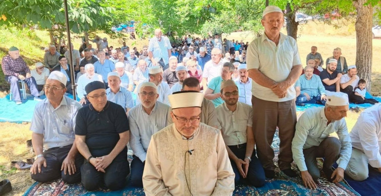 Bolu'da yağmur duası yapıldı