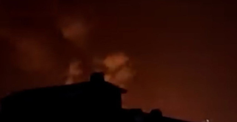 Bolu'da Yıldırım Düşmesi Sonucu Yangın Çıktı