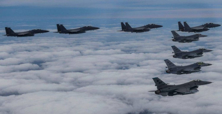Bombardıman uçakları bölgeyi ısıttı: Bakanlıktan açıklama geldi