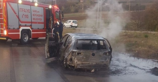 Boşanma Sürecinde Olduğu Karısının Otomobilini Yaktı!