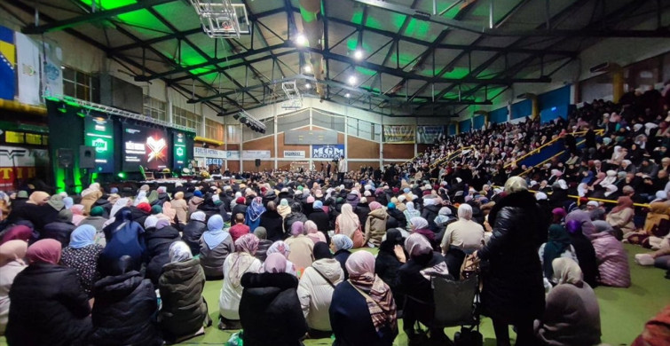 Bosna Hersek'te Geleneksel Kur'an Gecesi Heyecanı