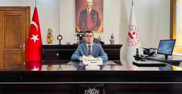 Bozdoğan kaymakamı hüseyin şamil sözen görevine başladı