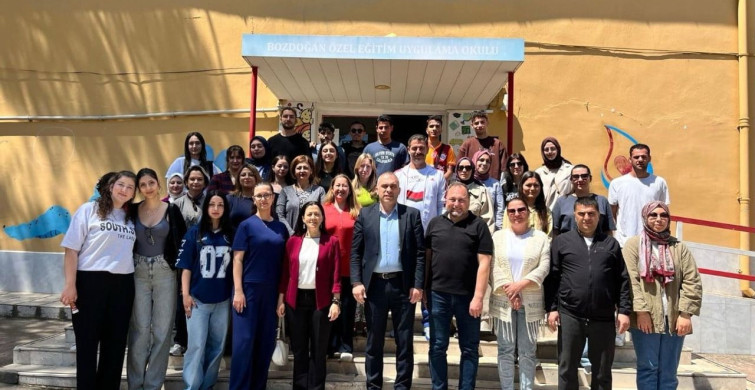 Bozdoğan MYO Öğrencileri Özel Eğitim Bireyleri ile Bir Araya Geldi