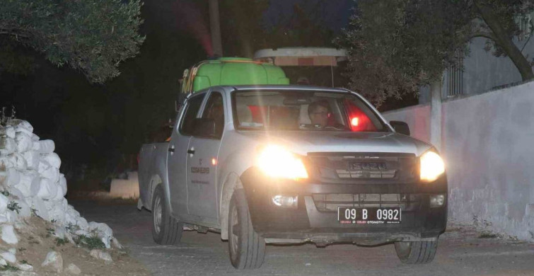 Bozdoğan'da Sivrisinekle Mücadele Başladı