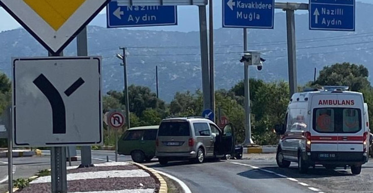 Bozdoğan'da trafik kazası: 1 yaralı