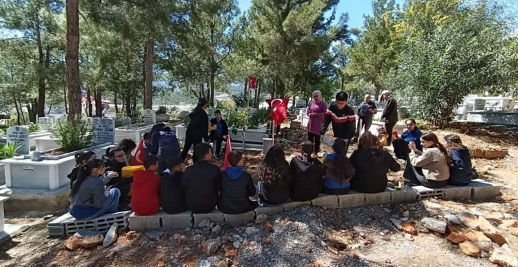 Bozyazı Ortaokulu'ndan Anlamlı Ziyaret