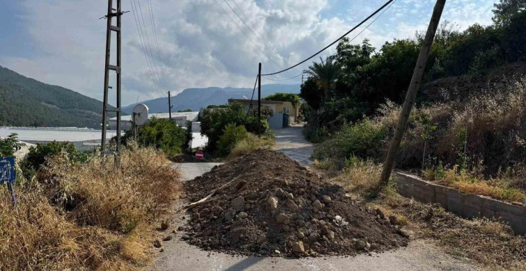 Bozyazı'da yol krizi büyüyor: alternatif güzergah da kapatıldı