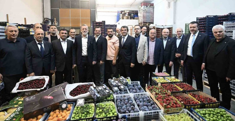 BTSO başkanı ibrahim burkay’dan bursa kent hali’ne ziyaret