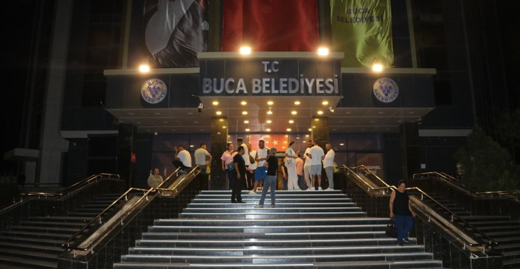 Buca Belediyesi Çalışanlarından İşgal Eylemi