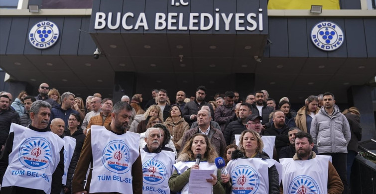 Buca Belediyesi'nde Memur Maaşları İçin Eylem