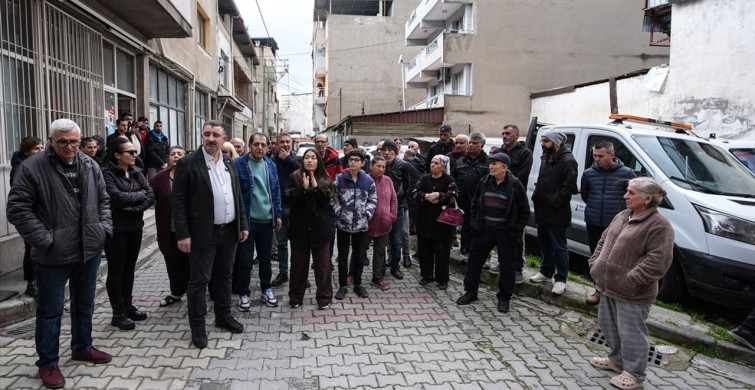 Buca Onat Tüneli İnşaatı Nedeniyle Mahalle Sakinlerinden Tepki