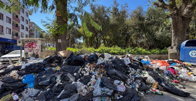 Buca’da Çöpler Vatandaşları Rahatsız Ediyor