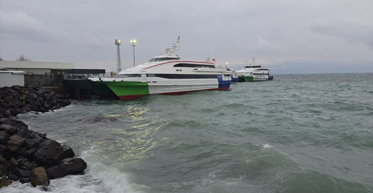 BUDO'nun Seferleri Hava Koşulları Nedeniyle İptal Edildi