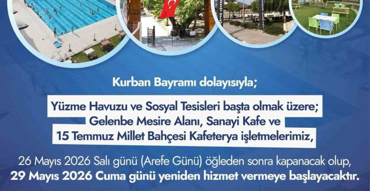 Buharkent Belediyesi'nden Bayram Düzenlemesi