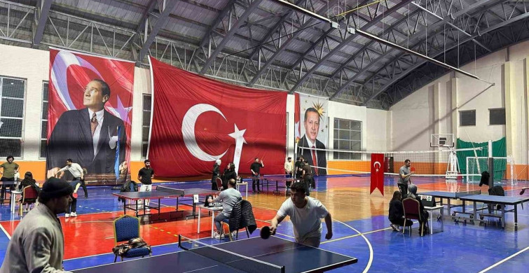 Bulanık'ta Heyecan Dolu Masa Tenisi Turnuvası Başladı