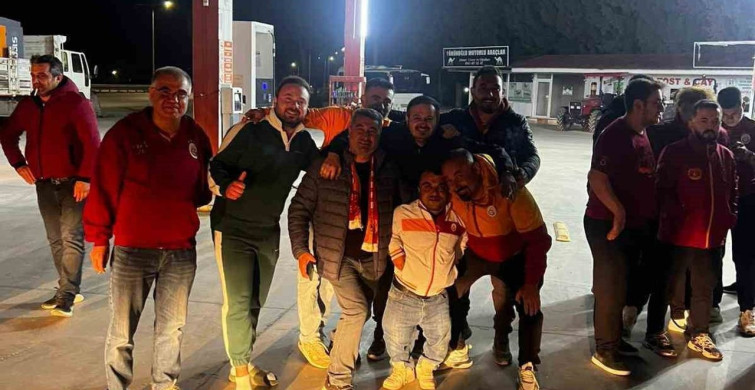 Buldanlı Galatasaraylıların Coşkulu Uğurlaması