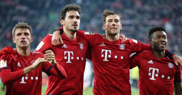 Bundesliga 22. Hafta: Bayern Münih 3 - 2 Augsburg / Maç Sonucu 