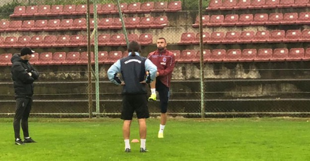 Burak Yılmaz'dan Tek Başına İdman!