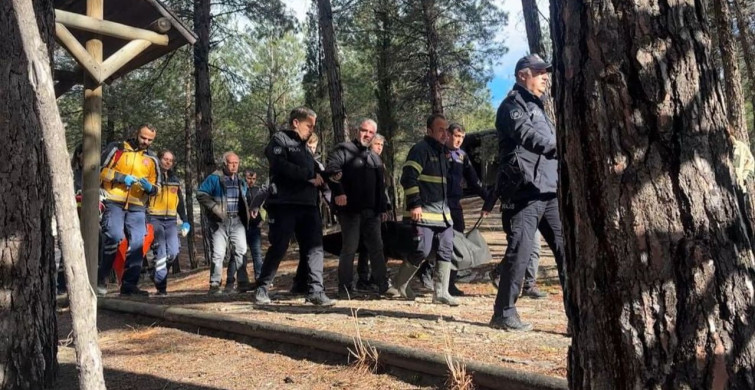 Burdur Ormanlık Alanda Bulunan Erkek Cesedi