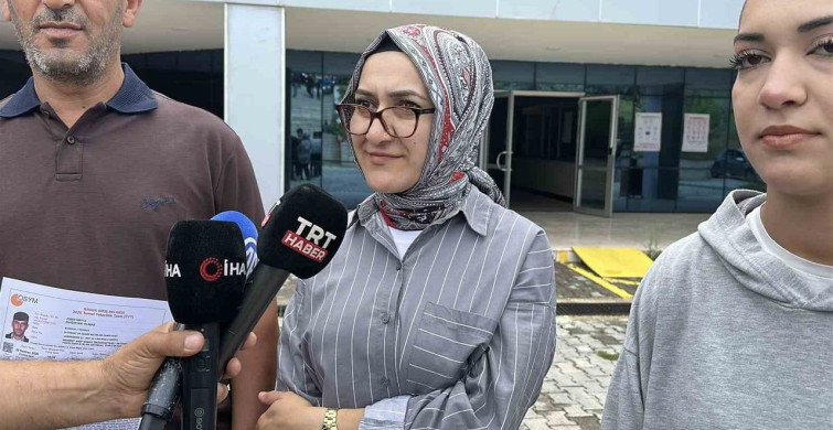 Burdur'da ailece üniversite sınavına girdiler