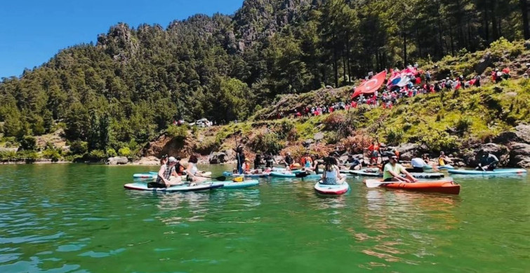 Burdur'da Doğa ve Su Sporları Heyecanı