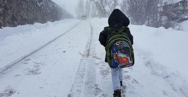 Burdur'da Eğitime 1 Gün Ara Verildi