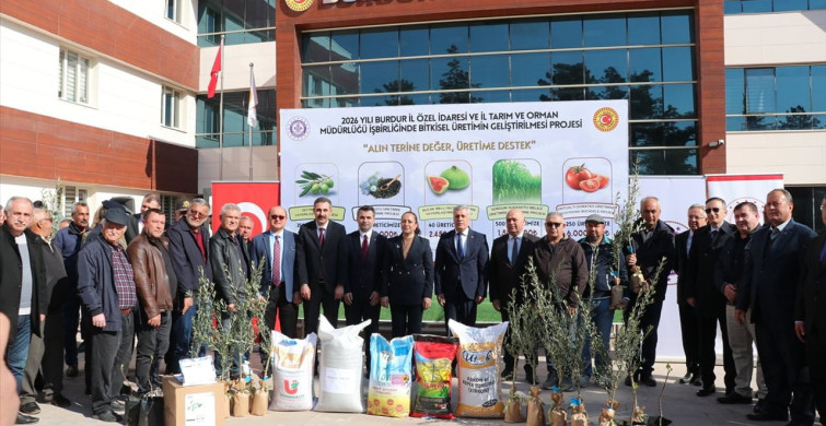Burdur'da Kuraklığa Dayanıklı Ürünlere 20 Milyon Lira Destek