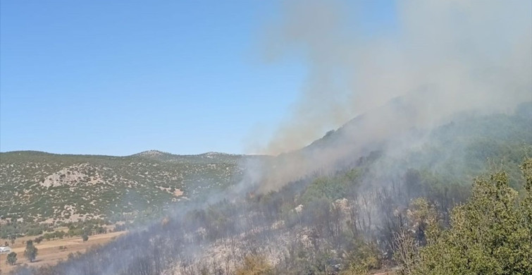 Burdur'da Orman Yangınına Hızlı Müdahale