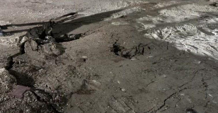 Burdur'da sağanak yağış sonrası köprüde çökme gerçekleşti