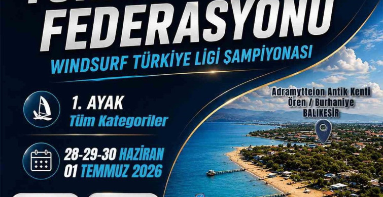 Burhaniye, rüzgar sörfüne hazırlanıyor