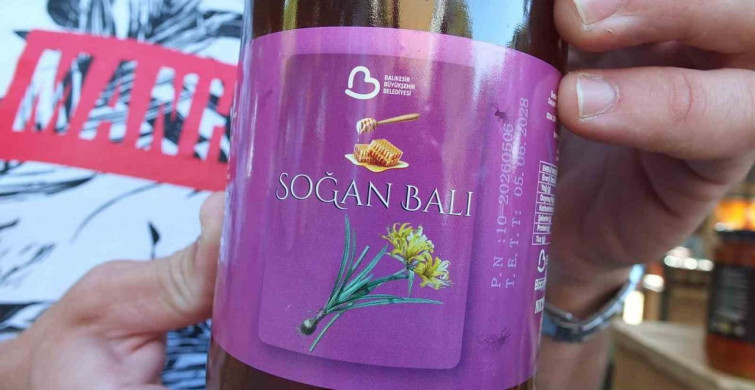 Burhaniye'de 7. Aromaterapi Festivali'nde soğan balı tanıtıldı