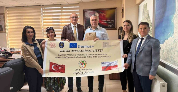 Burhaniye'de Erasmus+ Programı Ziyareti