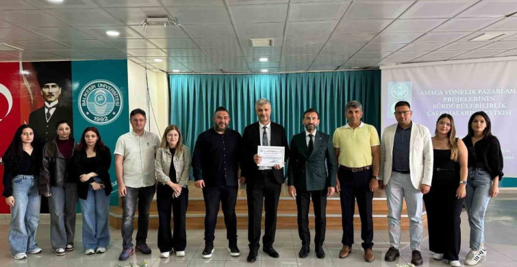 Burhaniye'de Pazarlama Projelerinin Sürdürülebilirliği Konferansı