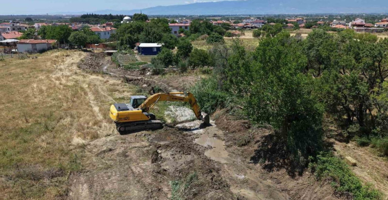 Burhaniye'de taşkın riskine karşı dev yatırım