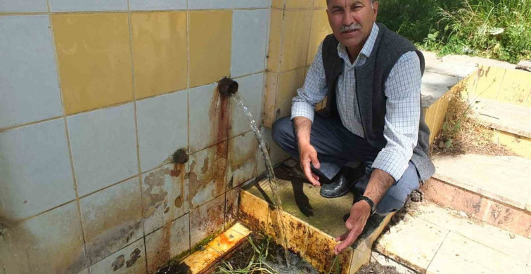 Burhaniye'deki Şifalı Su Kaynağı Yeniden Akmaya Başladı