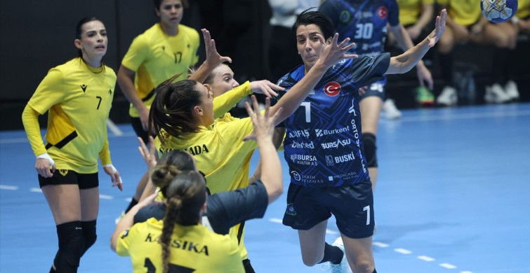 Bursa Büyükşehir Belediyespor'dan EHF Kupasında Farklı Galibiyet