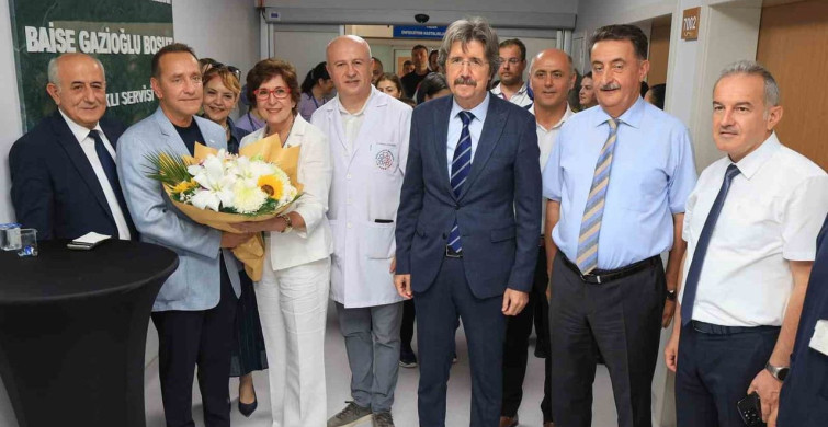 Bursa Uludağ Üniversitesi Dermatoloji Kliniği hayırsever katkılarıyla yenilendi