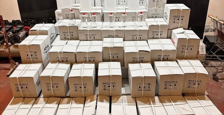 Bursa'da 1200 Litre Etil Alkol Ele Geçirildi