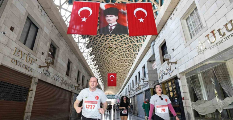 Bursa'da 18. Uluslararası Tarihi Kent Koşusu Heyecanı