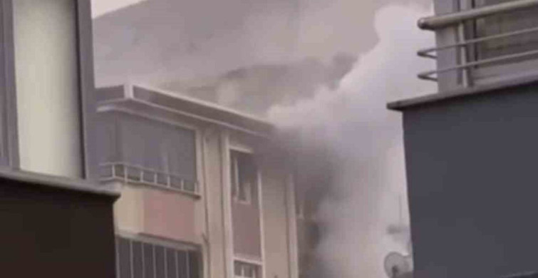 Bursa'da Apartman Yangını Paniğe Neden Oldu