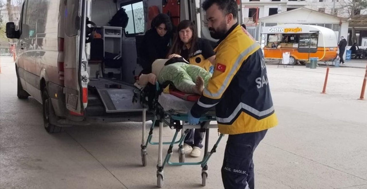 Bursa'da Balkondan Düşen Kadın Yaralandı