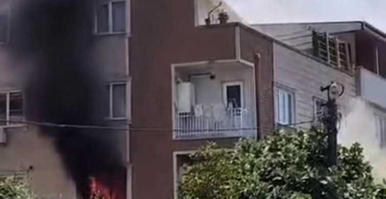 Bursa'da bir evde çıkan yangın itfaiye ekipleri tarafından söndürüldü